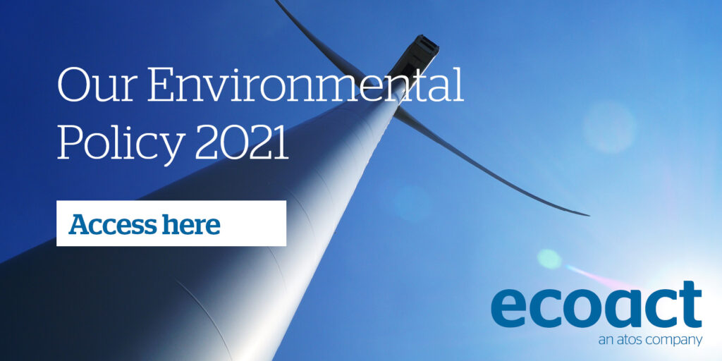 EcoAct Environmental Policy 2021