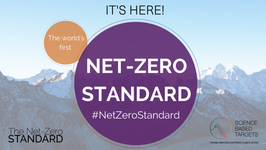 SBTi launches Net-Zero Standard