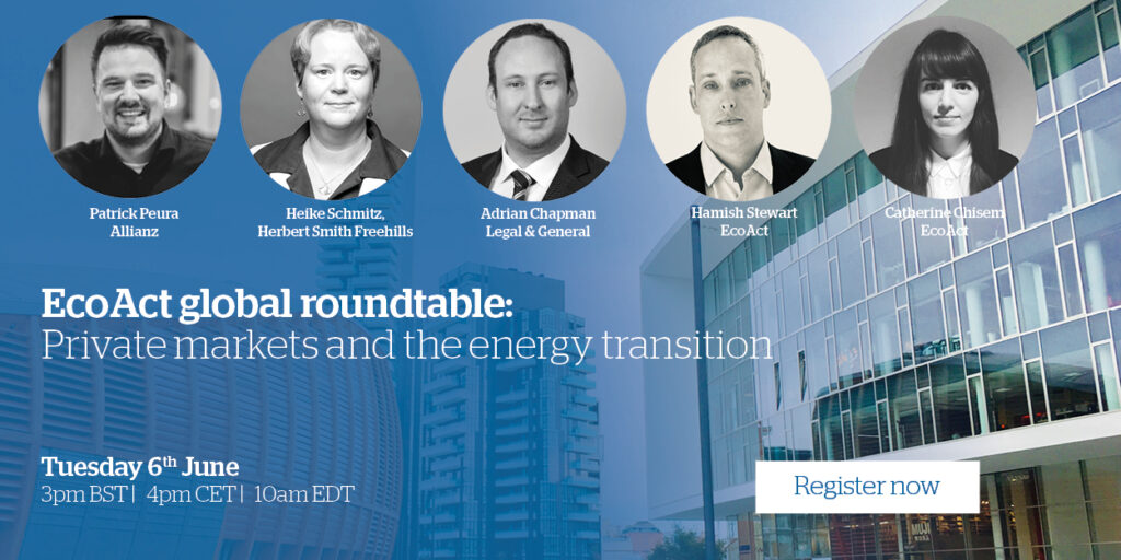 Private markets and the energy transition