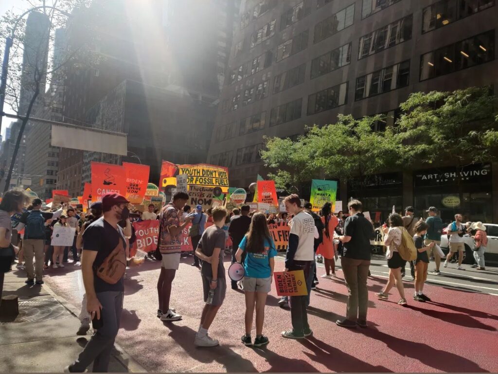 Climate March NYC 2023