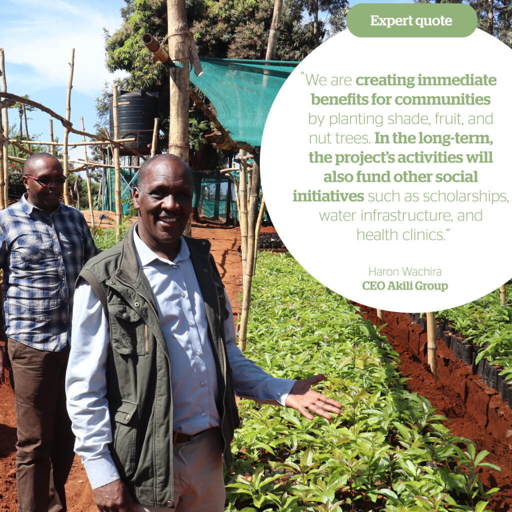 Restoring the Mount Kenya ecosystem through agroforestry